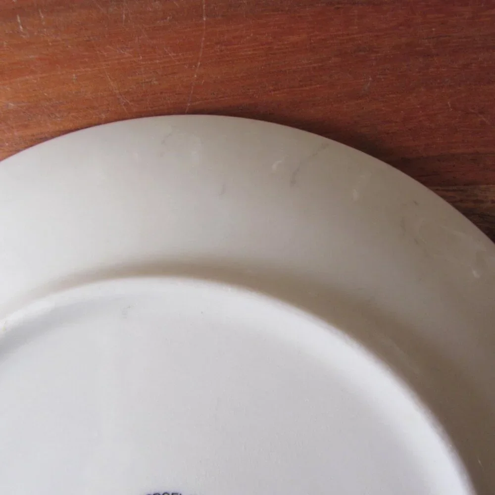 3 for $24 - pier 1 paisley bird red appetizer plate (W6360)